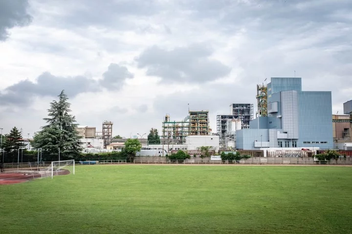 Usine d'Arkema à Pierre-Bénite - © Moran Kerinec / Reporterre